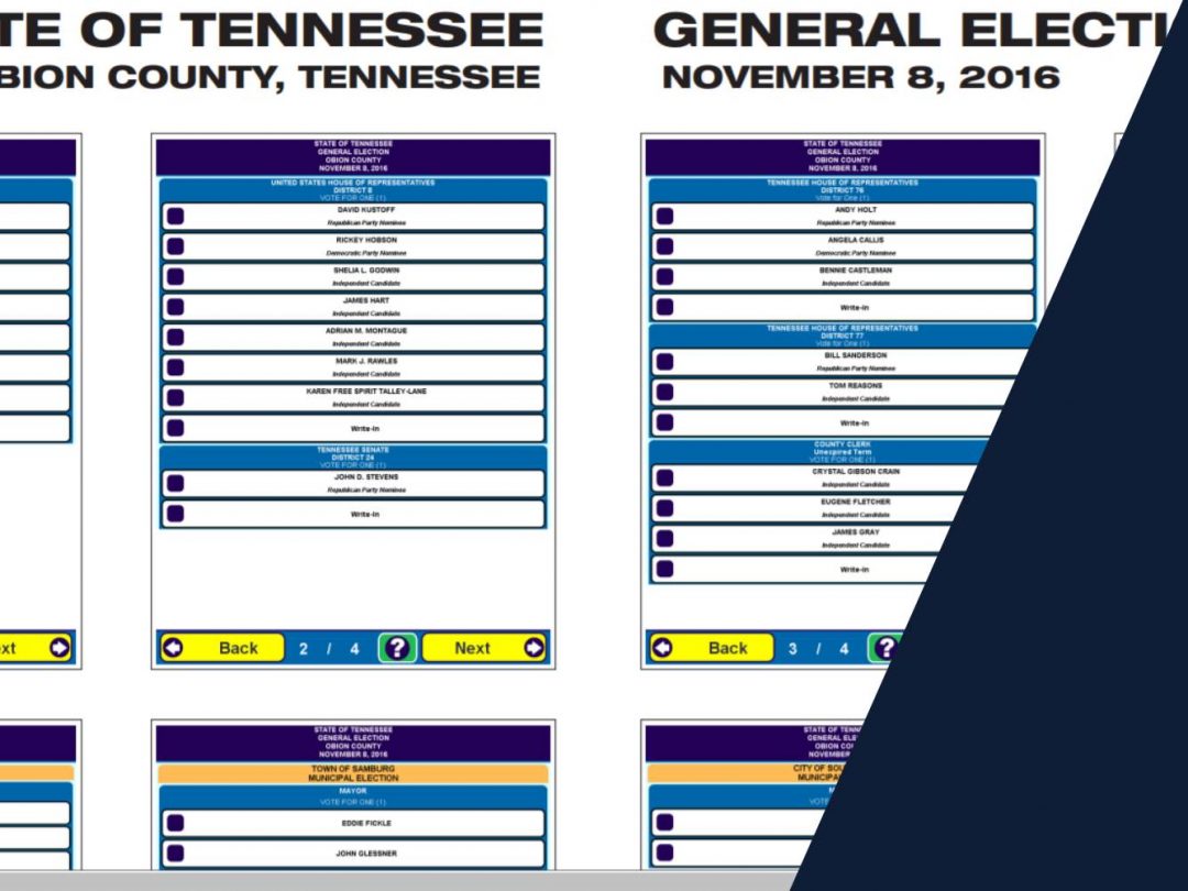Election Reports Obion Elections